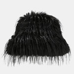 Stylish Fluffy Faux Fur Warm Fisherman Hat