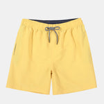 3 Pieces Contrast Waistband Swim Shorts