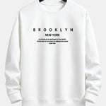 NY Brooklyn Print Relax Fit Sweatshirt