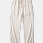 Long Sleeved Knitted Waffle Polo Shirt & Drawstring Knitted Waffle Pants