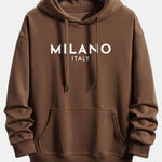 Milano Print Relax Fit Hoodie