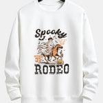 Ghost Cowboy Print Relax Fit Sweatshirt