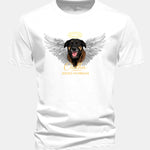 Regular Fit Orella Memorial Print Cotton T-Shirt