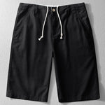 Linen Cotton Blend 11" Shorts