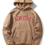 New York Brooklyn Print Hoodie