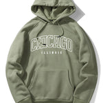 Chicago Character Print Hoodie