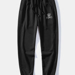 King Crown Print Relax Fit Hoodie & Jogging Pants