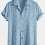 Animal Texture Terry Cuban Shirt