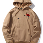Rose Love Print Hoodie
