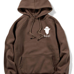 Cute Ghost Print Hoodie