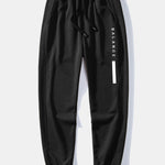Balance Stripe Print Relax Fit Hoodie & Jogging Pants