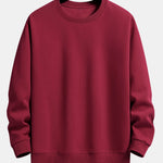 Starry Sky Back Print Relax Fit Sweatshirt
