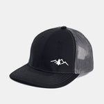 Mountain Embroidery Mesh Cotton Baseball Cap