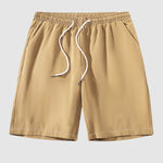 Men's sexy hollow lapel short-sleeved shirt casual shorts set