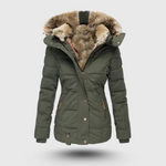 Hanne™ - Winter Jacket with Fluffy Collar and Slim Fit
