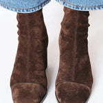 Am��lie | Square Toe Heeled Boot