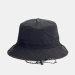 Double Side Reversible Bucket Hat With Chin Strap