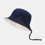 Multi-function Cotton Bucket Hat With Strap