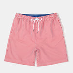 Vertical Striped Drawstring Swim Shorts
