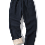 Teddy Lined Straight Leg Pants