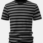 Stripe Waffle T-Shirt