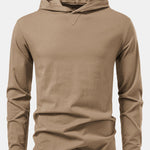 3 Pieces Long Sleeved Cotton Hooded T-Shirt