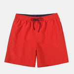 3 Pieces Contrast Waistband Swim Shorts