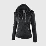 KAROLINE��� Chic and Distinctive Leather Jacket
