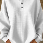 Livia | Waffle Knit Henley