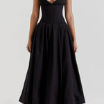 Milady strapless Midi Dress