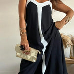black and white pair of sundresses