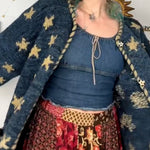 Retro Starry Sky Cardigan Sweater