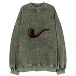 Not A Pipe Rene Magritte Vintage Sweatshirt