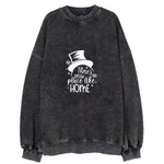 Winter Wonderland There's Snow Place Like Home Vintage Sweatshirt
