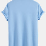 Short Sleeved V-Neck Ribbed Polo & Straight Leg Ribbed Pants