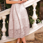 lace suspender beach dress