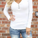 Margovil  V Neck Shirt Wild Stretch T-shirt
