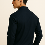 Firenze Cotton Shirt Navy