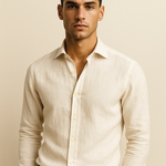 Capri Linen Shirt White