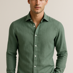 Capri Linen Shirt Green