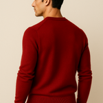 Santiano Cashmere Knit Burgundy