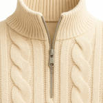 SERO CABLE KNIT BEIGE