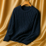 Lorenzo Cotton Cable Knit Sweater