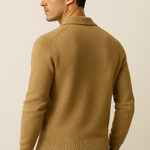 Vicenza Cashmere Cardigan Camel