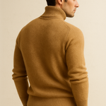 Carezza Cashmere Turtleneck Brown