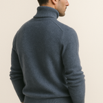 Carezza Cashmere Turtleneck Blue