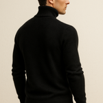 Carezza Cashmere Turtleneck Black