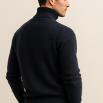 Carezza Cashmere Turtleneck Navy