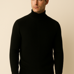 Lucente Merino Wool Knit Black