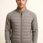 Sorrento Wool Padded Jacket Grey